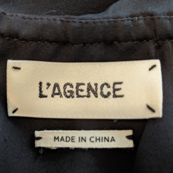 L’Agence Silk Ruffle Halter Top - Picture 7 of 8